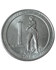 Estados Unidos ¼ dólar 2013 - Memorial da Vitória e da Paz Internacional de Perry