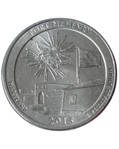 Estados Unidos ¼ dólar 2013 - Monumento Nacional Fort McHenry
