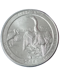 Estados Unidos ¼ dólar 2014 - Parque Nacional de Everglades