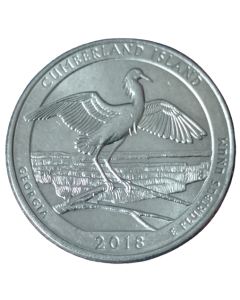 Estados Unidos ¼ dólar 2018 - Cumberland Island National Seashore