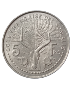 Somalilândia Francesa 5 francos 1948