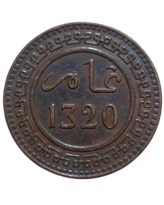 Marrocos 10 Mazunas 1902