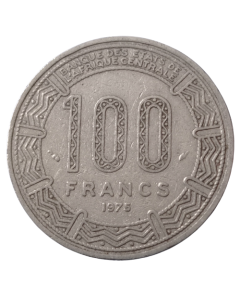 Camarões 100 Francos 1975