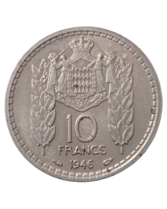 Mônaco 10 Francos 1946