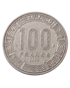 África Central (BEAC) 100 Francos 2003