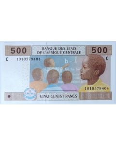 Estados da África Central 500 Francos 2002 FE - (C) Chade