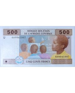 Estados da África Central 500 Francos 2002 FE - (U) Camarões