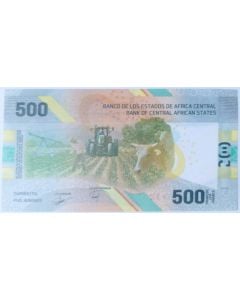 Estados da África Central 500 Francos CFA 2020 FE