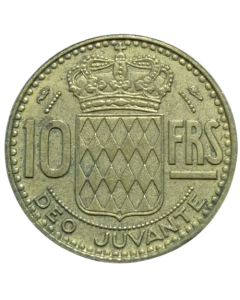 Mônaco 10 Francos 1951