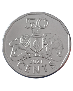 Eswatini 50 Centavos 2021 FC
