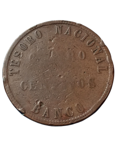 Argentina Provincias 4 Centavos 1854 - Confederação Argentina 