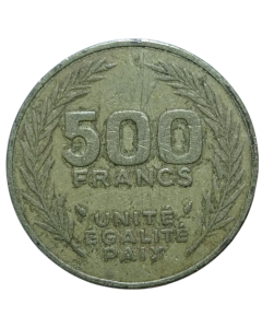 Djibouti 500 Francos 1989