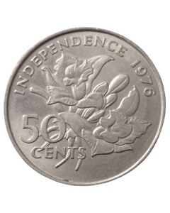 Seicheles 50 cêntimos 1976 - Declaração de Independência