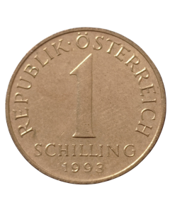 Áustria 1 Schilling 1993