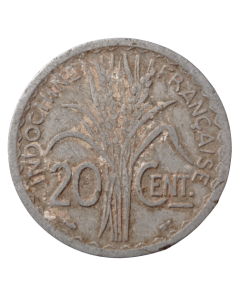 Indochina Francesa 20 cêntimos 1945
