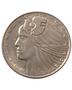 Polônia 20 zlotych 1975 - Ano Internacional da Mulher