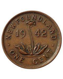 Domínio de Terra Nova (New Foundland) 1 Centavo 1942