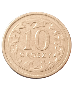 Polônia 10 groszy 2020
