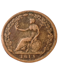 Baixo Canadá ½ penny 1814