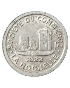 Comuna de La Rochelle  10 Cêntimos 1922