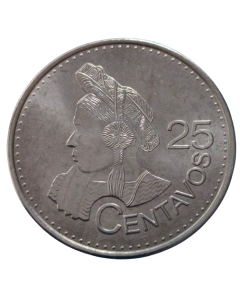 Guatemala 25 Centavos 2017 FC