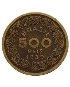 Brasil 500 Réis 1939