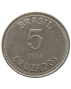 Brasil 5 Cruzados 1988