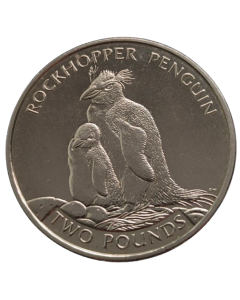 Geórgia do Sul 2 Libras 2006 - Pinguim Rockhopper
