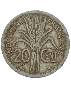 Indochina Francesa 20 cêntimos 1945