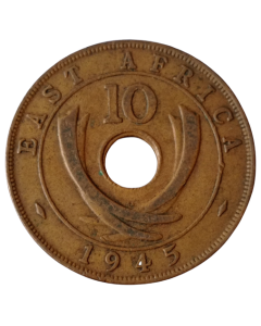 África Oriental Britânica 10 cents 1945
