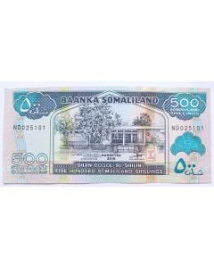 Somalilândia 500 Shillings 2016 FE