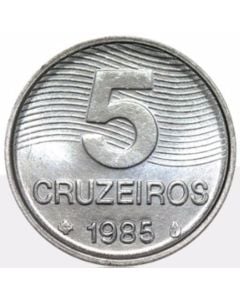 Brasil 5 Cruzeiros 1985 - Série FAO - Café