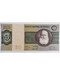Brasil 10 Cruzeiros 1970 Sob+   C137