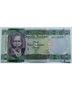 Sudão do Sul 1 Libra 2011 FE