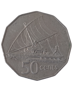 Fiji 50 Cents 1981
