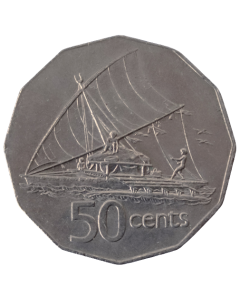 Fiji 50 Cents 1975