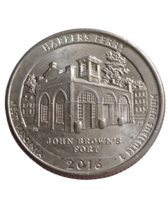 Estados Unidos ¼ dólar 2016  D - Parque Histórico Nacional de Harpers Ferry 