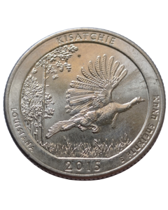 Estados Unidos ¼ dólar 2015  D - Kisatchie