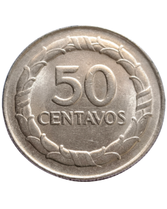 Colômbia 50 Centavos 1968 