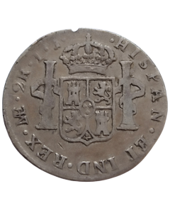 Peru 2 Reales 1796 - Colônia Espanhola (Prata)