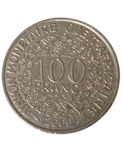 África Ocidental 100 Francos 2009