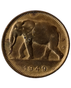 Congo Belga 1 Franco 1949