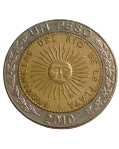 Argentina 1 Peso 2010 